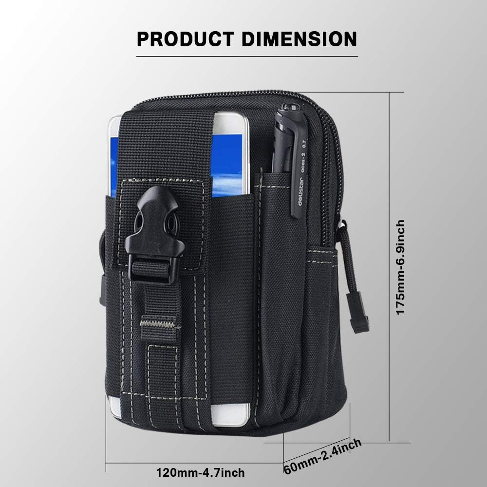 Tactical Molle Belt Pouch Mili - огляд і ціна Outdoor Hunting Bag