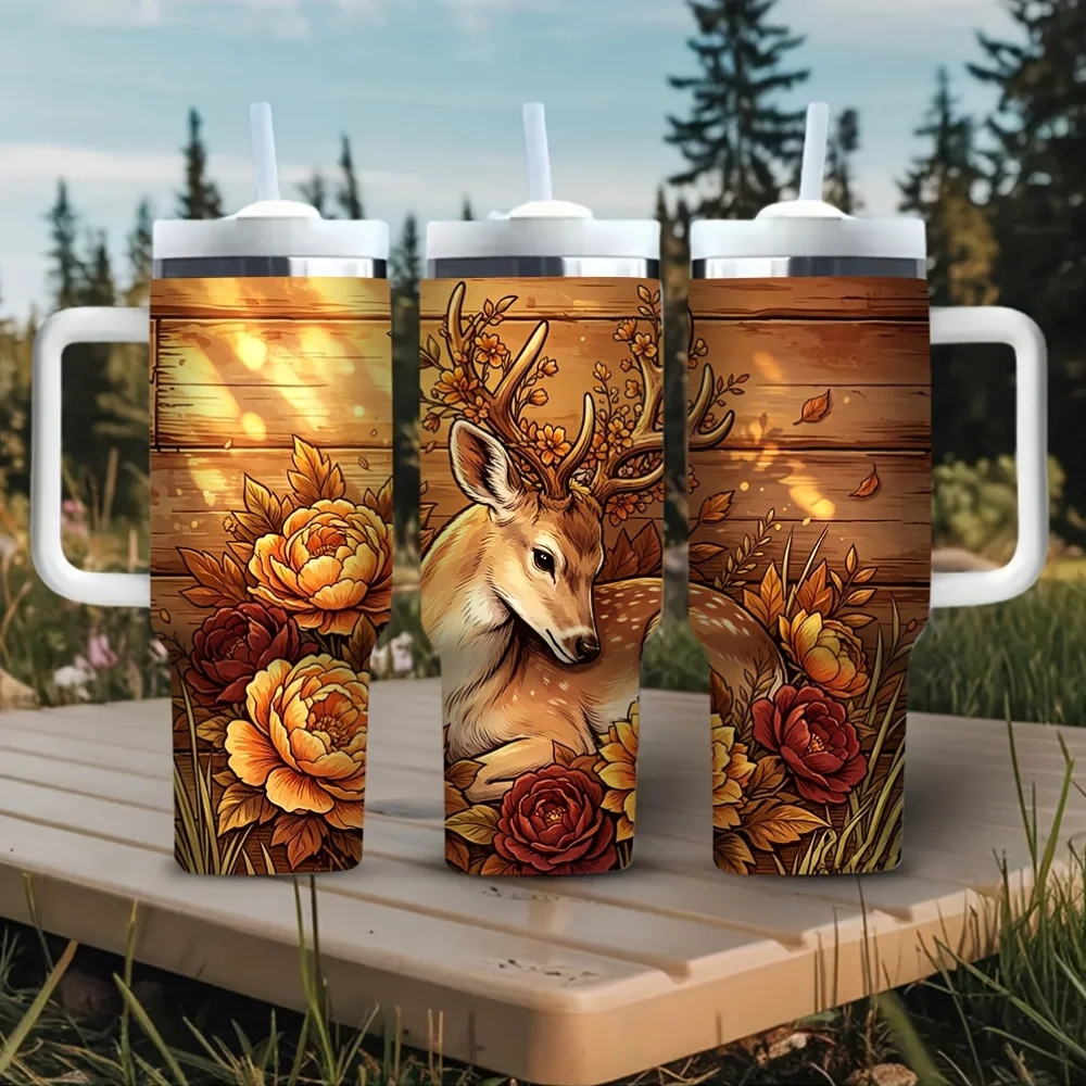 40Oz Tumbler with Handle, Beau - огляд і ціна Hunting Outdoor Background