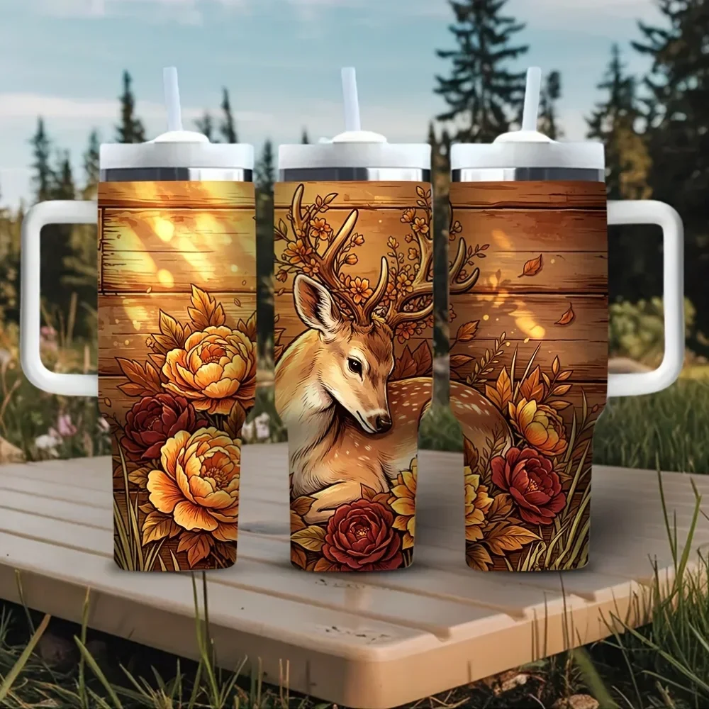 40Oz Tumbler with Handle, Beau - огляд і ціна Hunting Outdoor Background