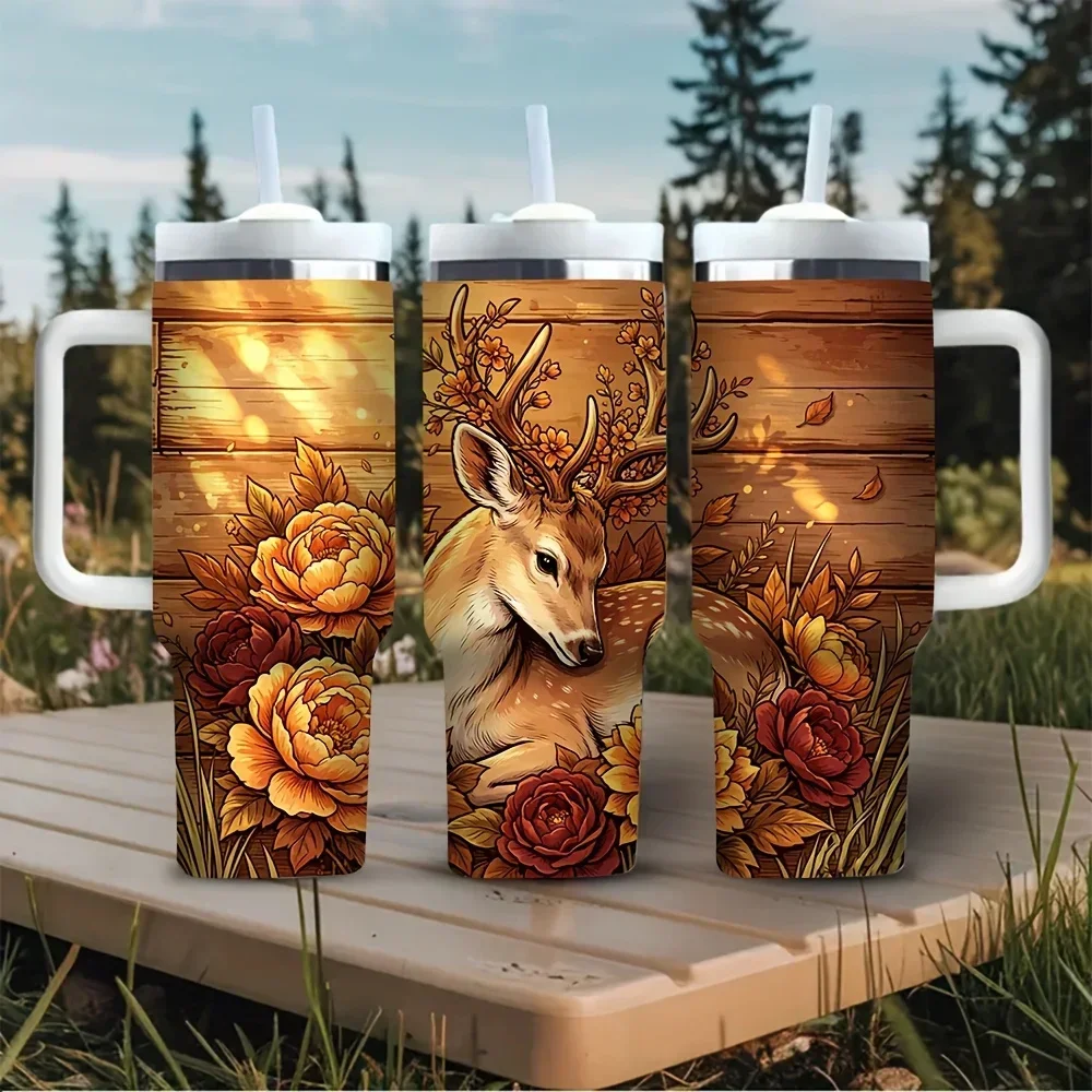 40Oz Tumbler with Handle, Beau - огляд і ціна Hunting Outdoor Background