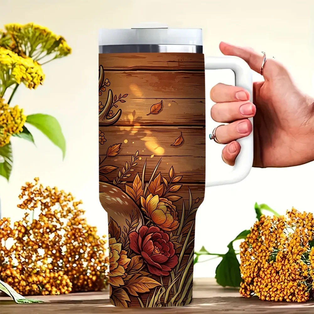 40Oz Tumbler with Handle, Beau - огляд і ціна Hunting Outdoor Background