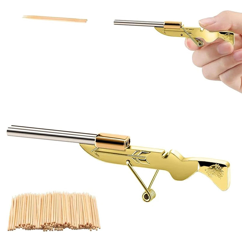 Mini Toothpick Gun Guntoy Toot - огляд і ціна Outdoor Hunting Gifts