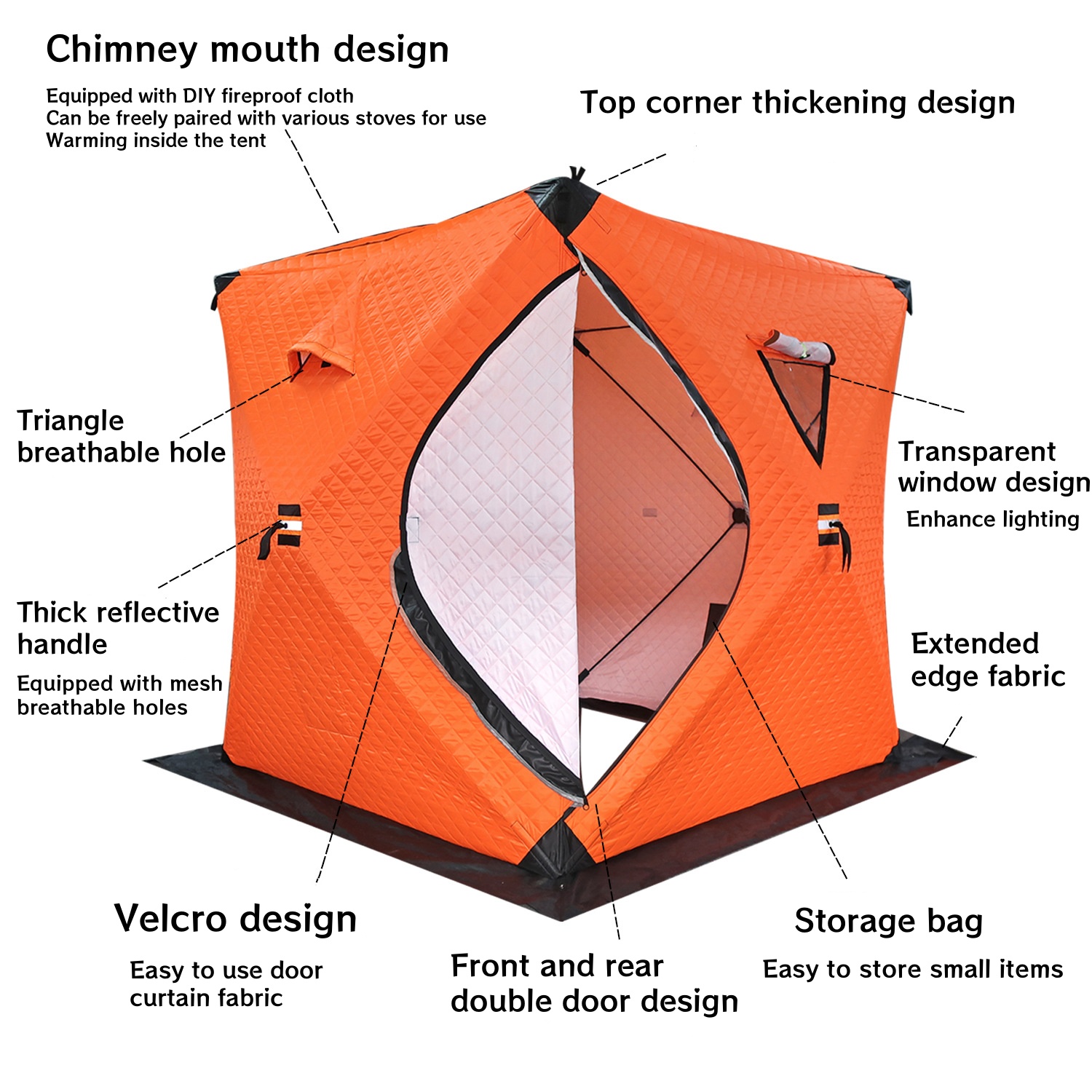 Winter Hunting Tent High Quali - огляд і ціна Outdoor Hunting House