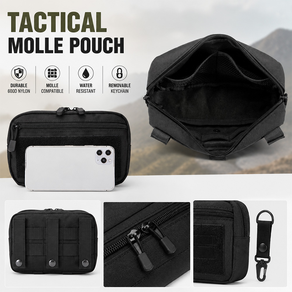Tactical Molle EDC Pouch Outdo - огляд і ціна Outdoor Hunting Packs