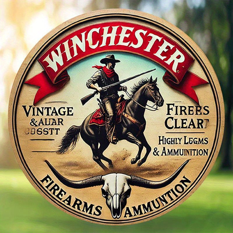 Winchester vintage round metal - огляд і ціна Outdoor Hunting House