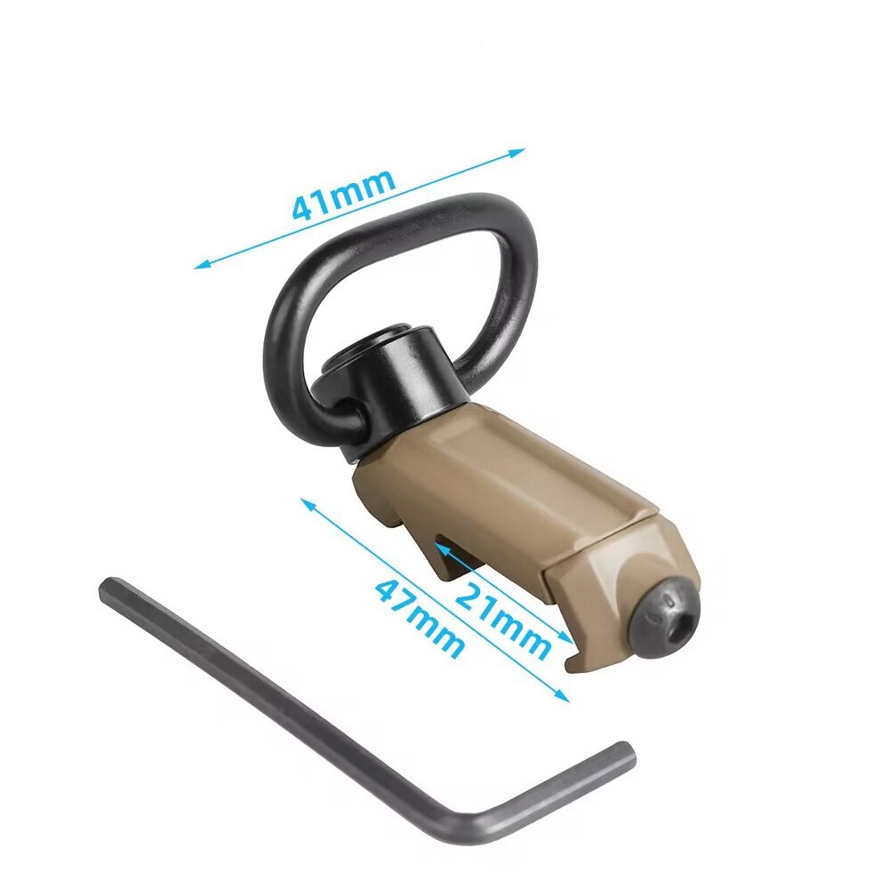 Tactical Gun Sling Swivel Moun - огляд і ціна Rifle Sling Swivel