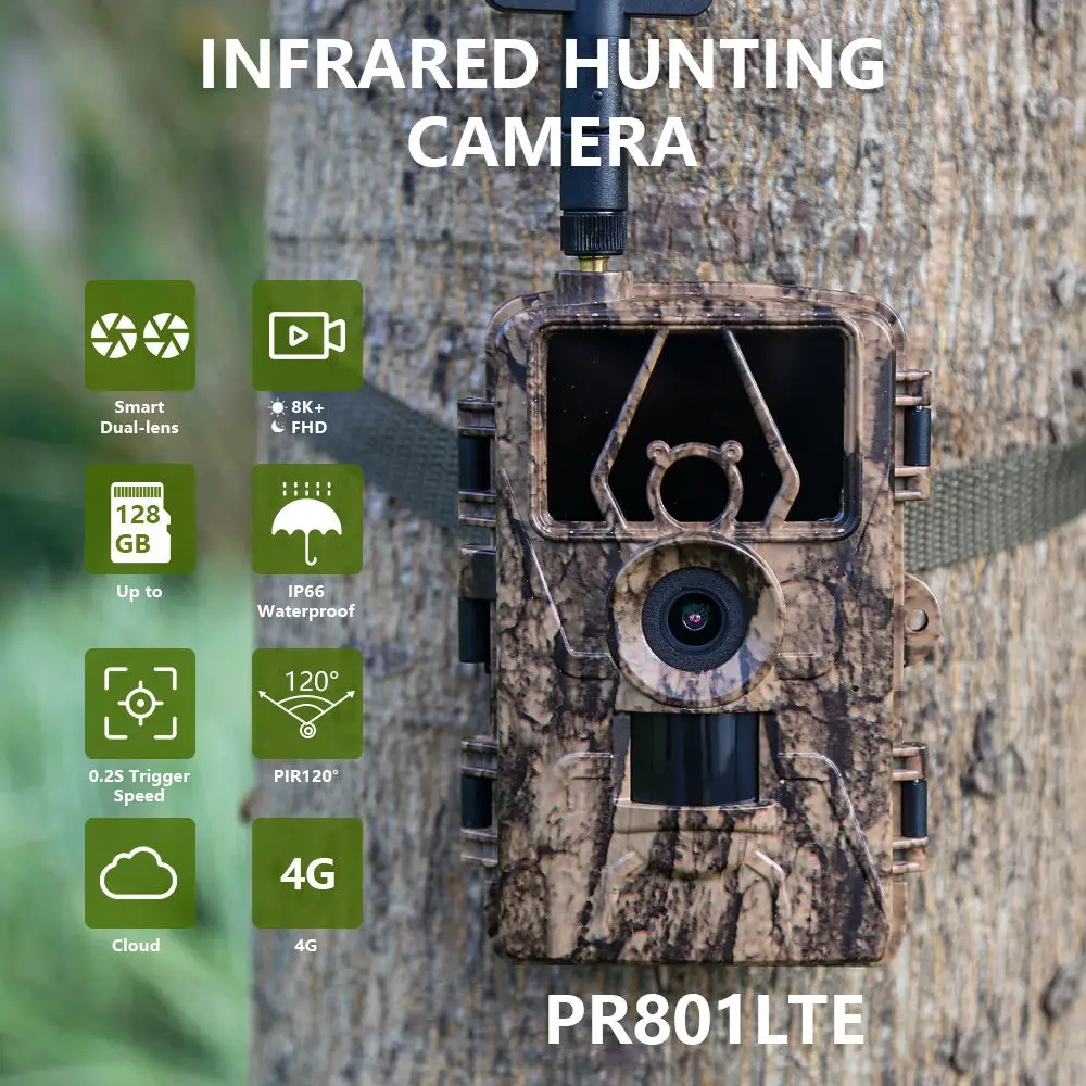 Pr801 4G Network Observation H - огляд і ціна Outdoor Hunting House