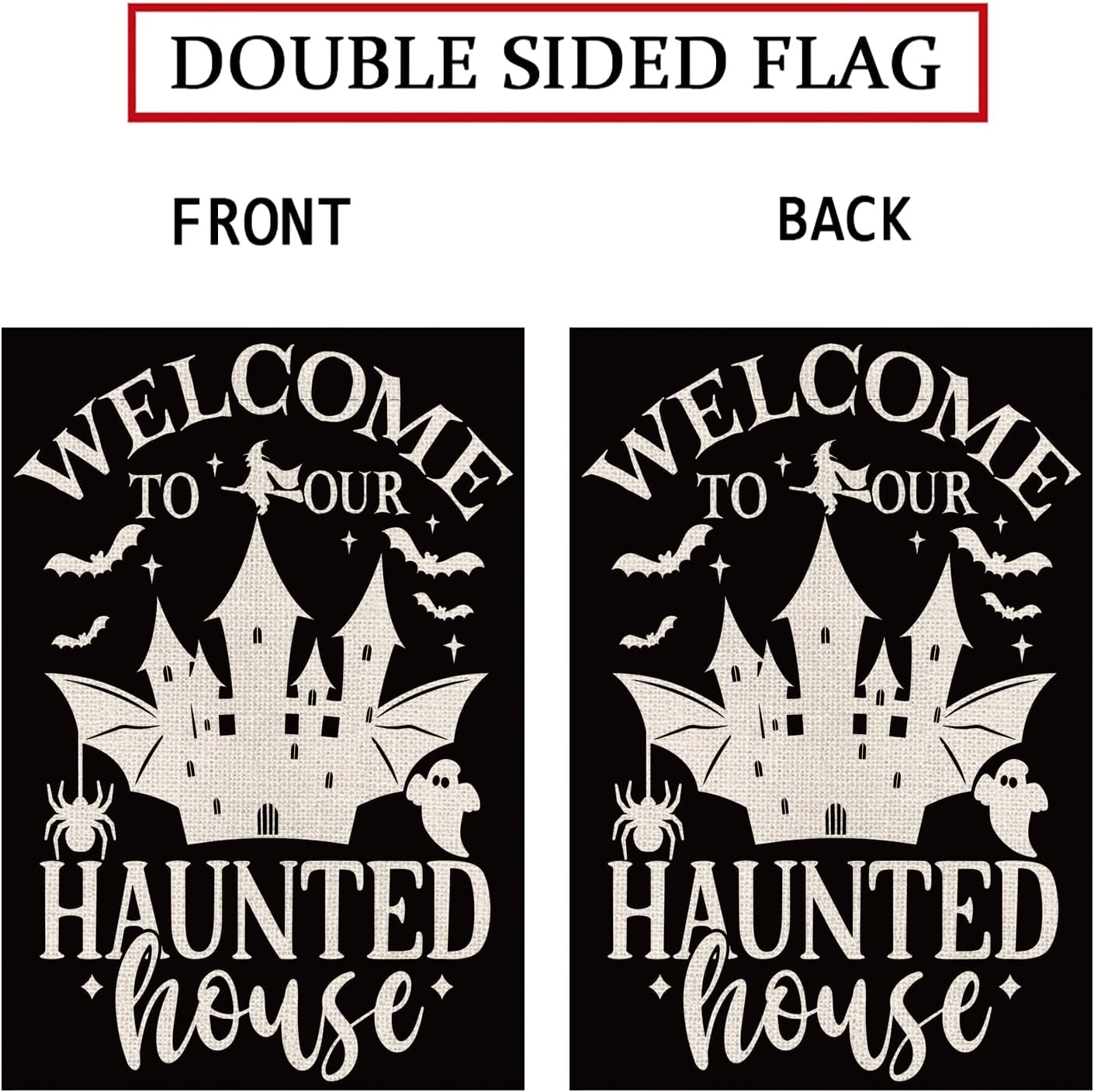 Halloween Garden Flag Funny We - огляд і ціна Outdoor Hunting House