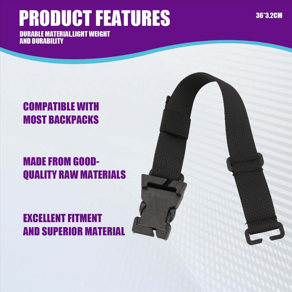 [MEGAL SALE]4Pcs Molle Straps  - огляд і ціна Outdoor Hunting Bag